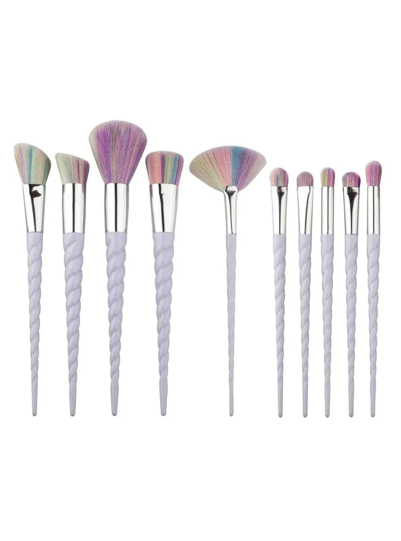 10 Pcs Unicorn Facial Foundation Contour Cosmetic