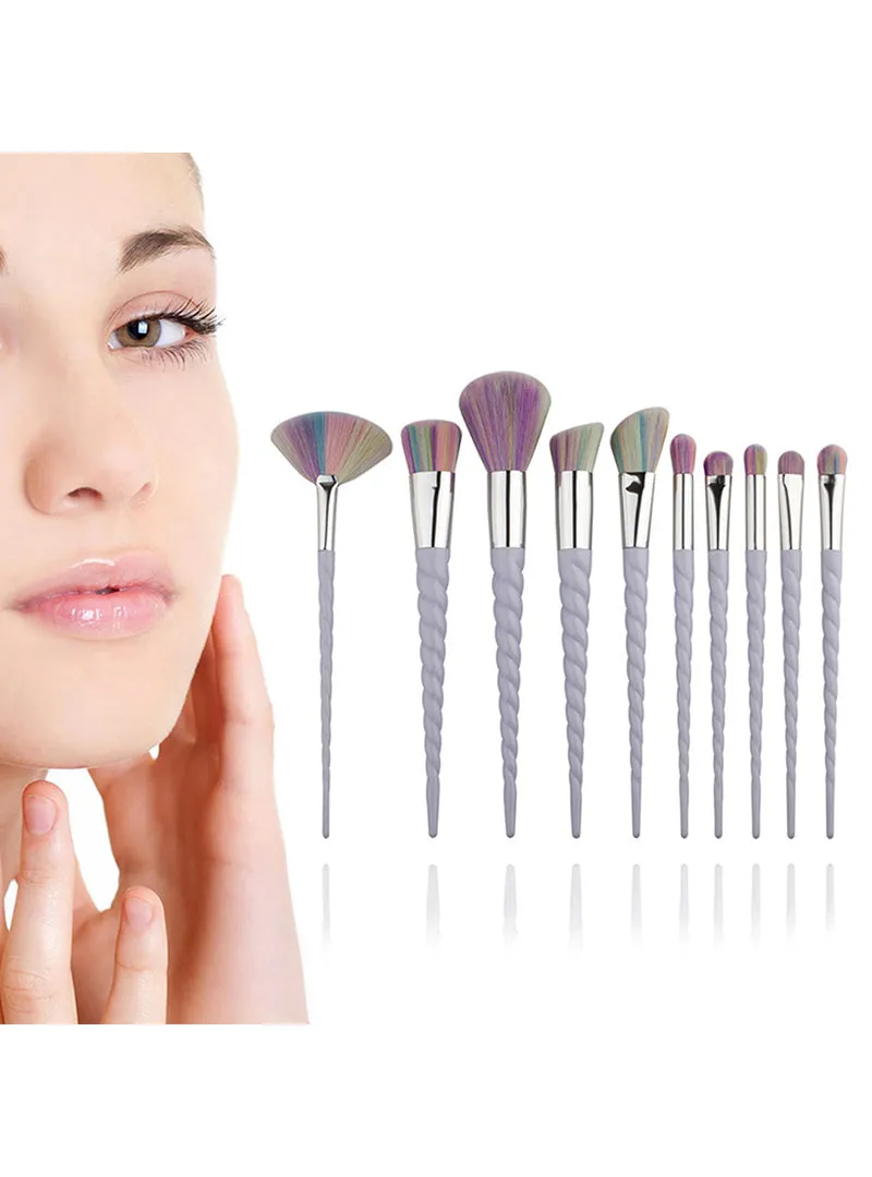 10 Pcs Unicorn Facial Foundation Contour Cosmetic