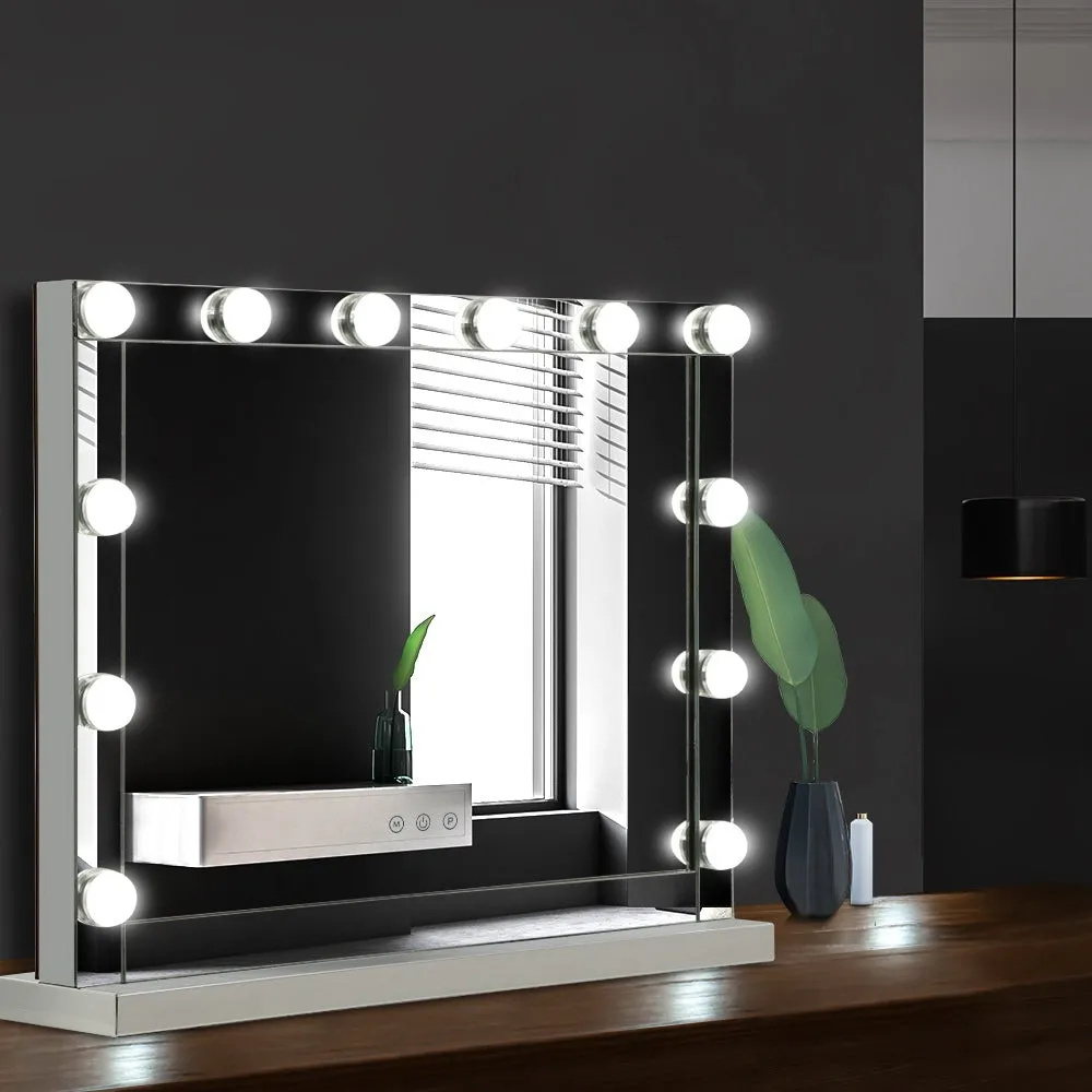 Adjustable LED Makeup Mirror with Smart Touch and Remote - Embellir