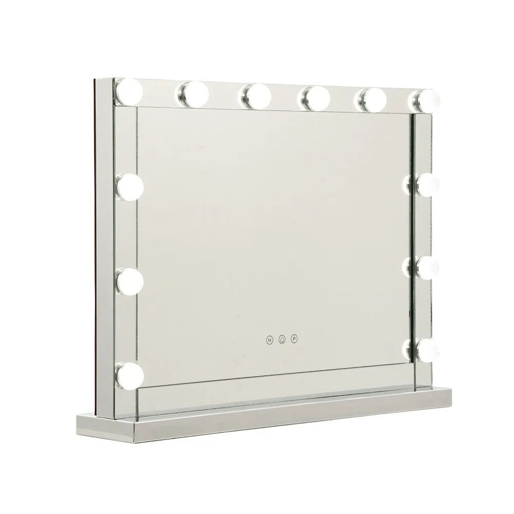 Adjustable LED Makeup Mirror with Smart Touch and Remote - Embellir