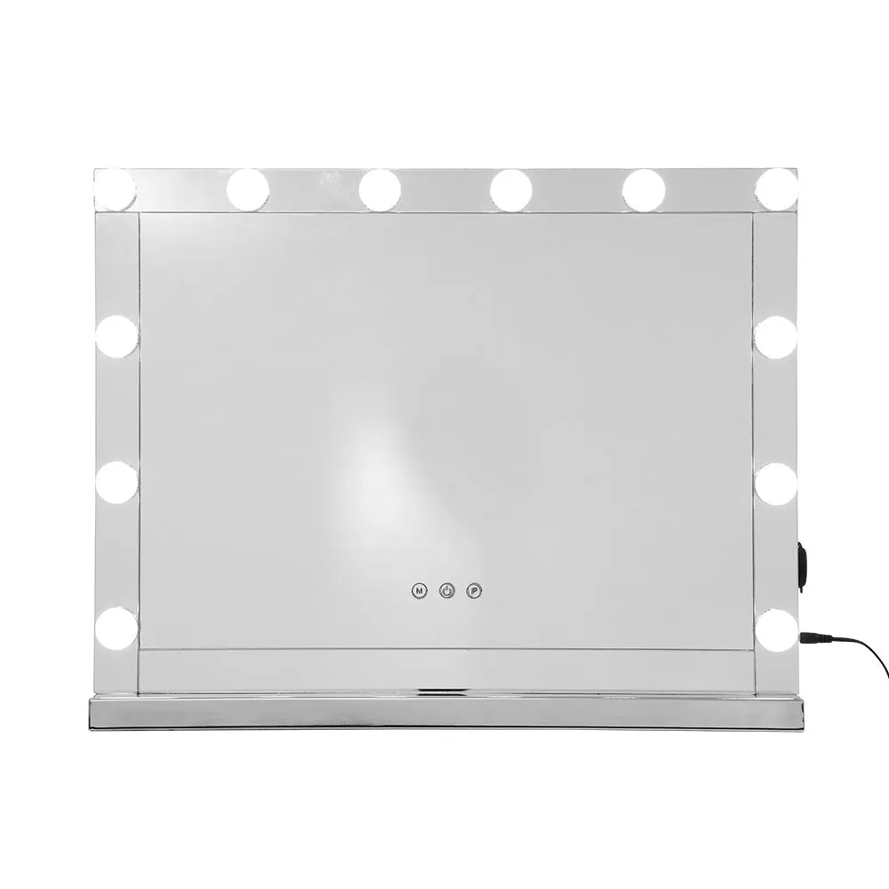 Adjustable LED Makeup Mirror with Smart Touch and Remote - Embellir