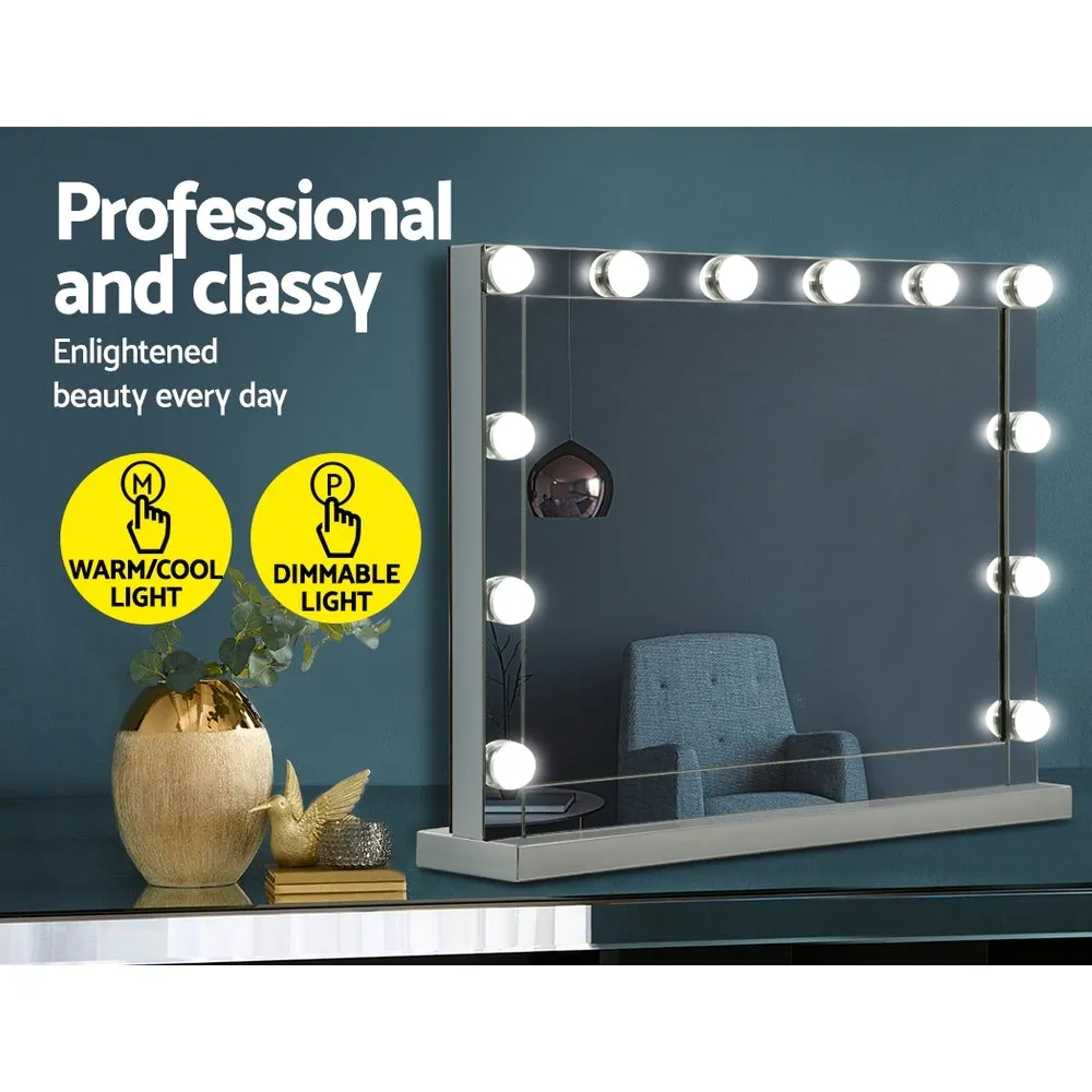 Adjustable LED Makeup Mirror with Smart Touch and Remote - Embellir
