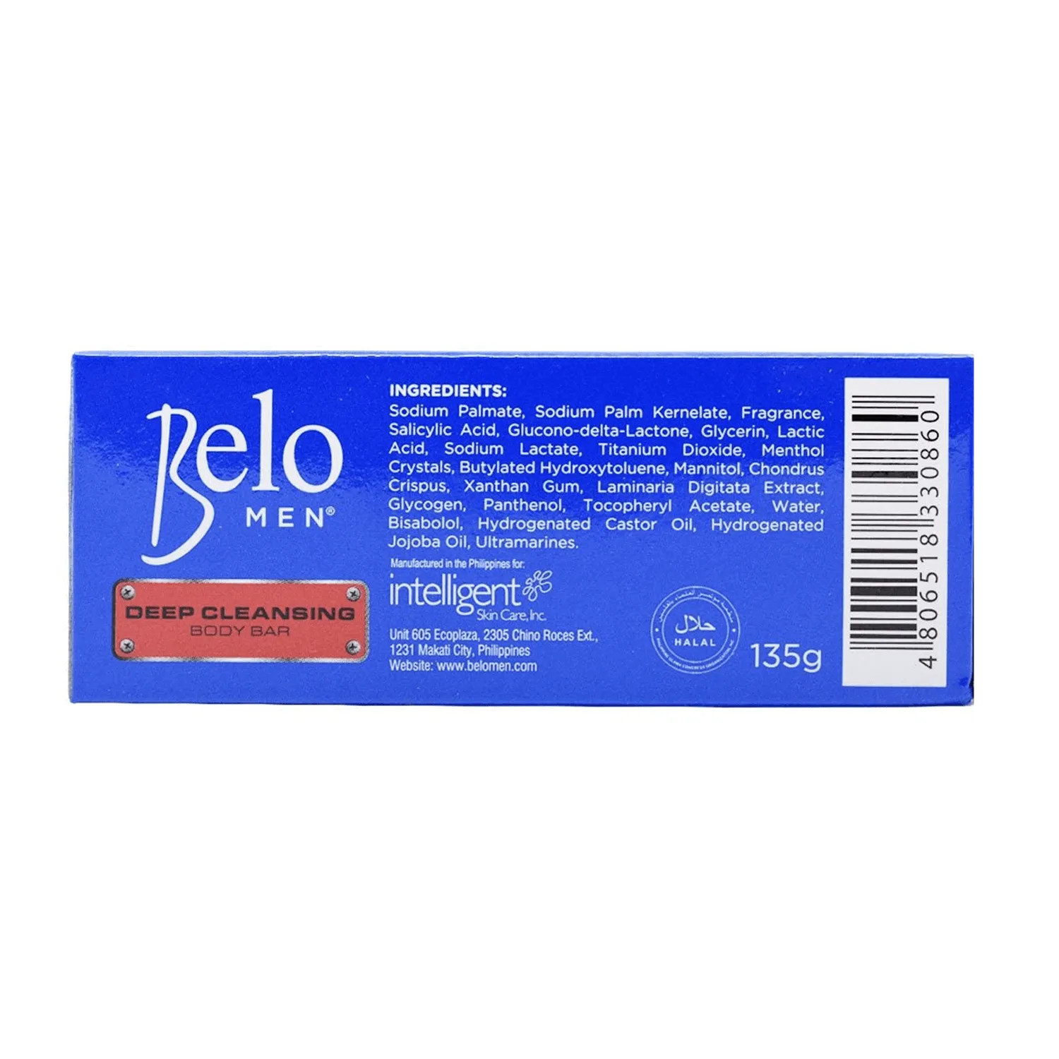 Belo Men Deep Cleansing Body Bar - 135g