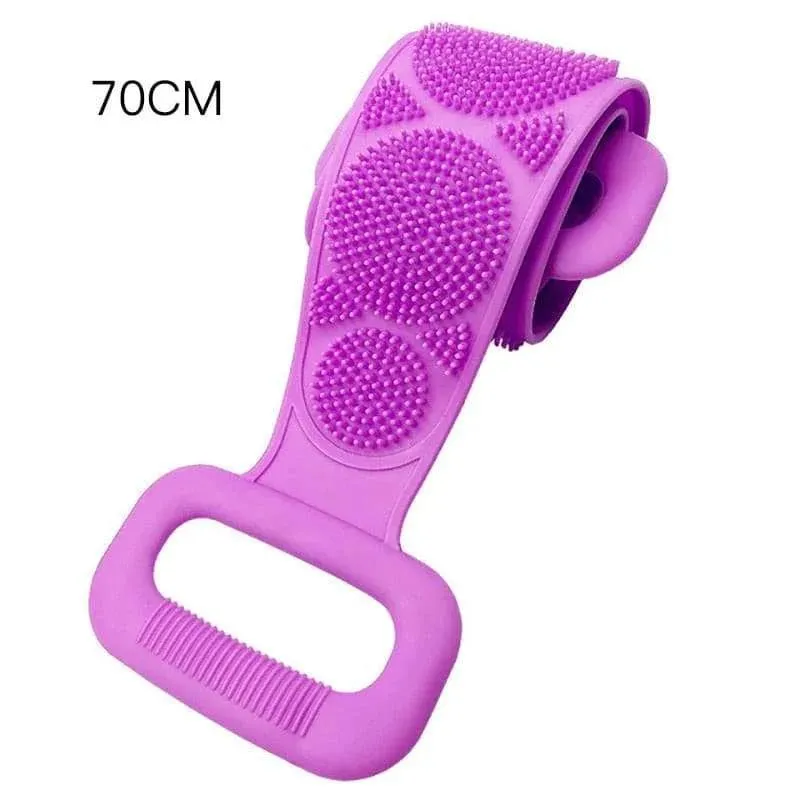 Body Silicone Brush Scrub Body Exfoliating Sponge