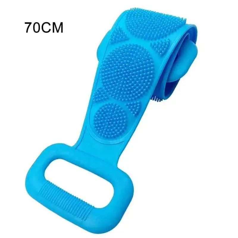 Body Silicone Brush Scrub Body Exfoliating Sponge