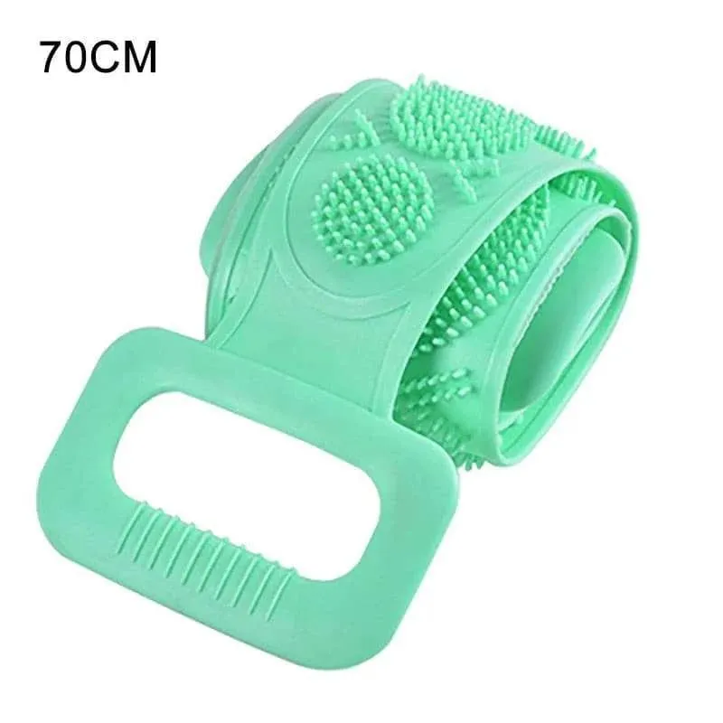 Body Silicone Brush Scrub Body Exfoliating Sponge