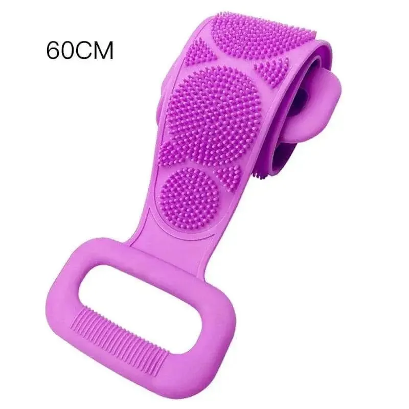 Body Silicone Brush Scrub Body Exfoliating Sponge