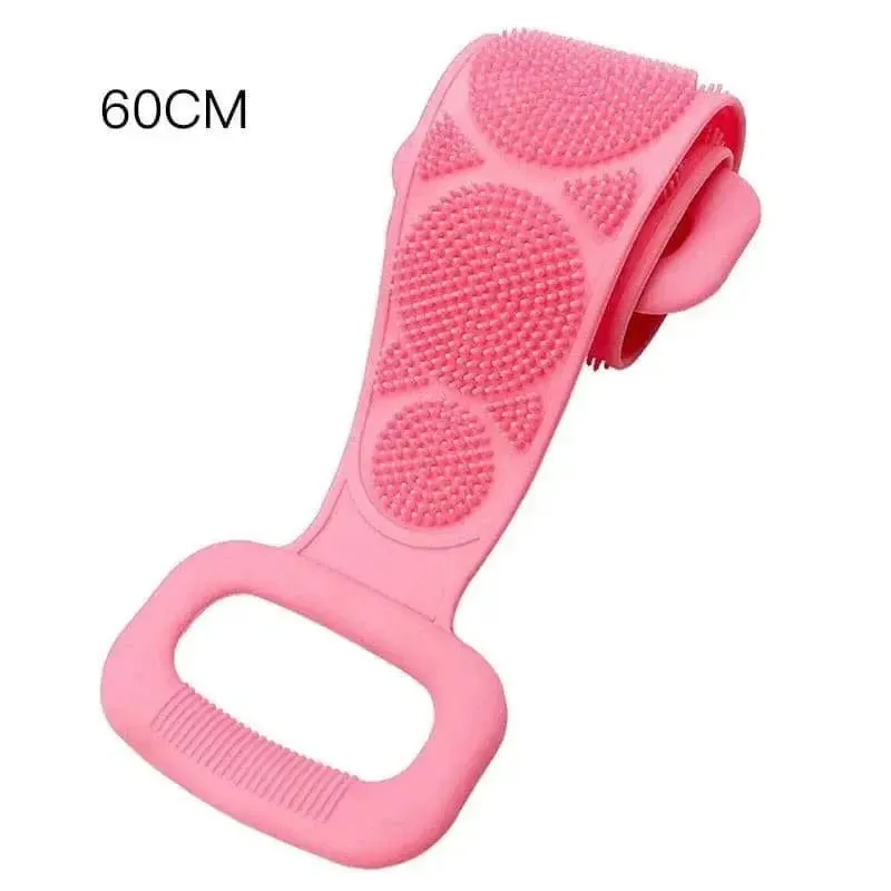 Body Silicone Brush Scrub Body Exfoliating Sponge