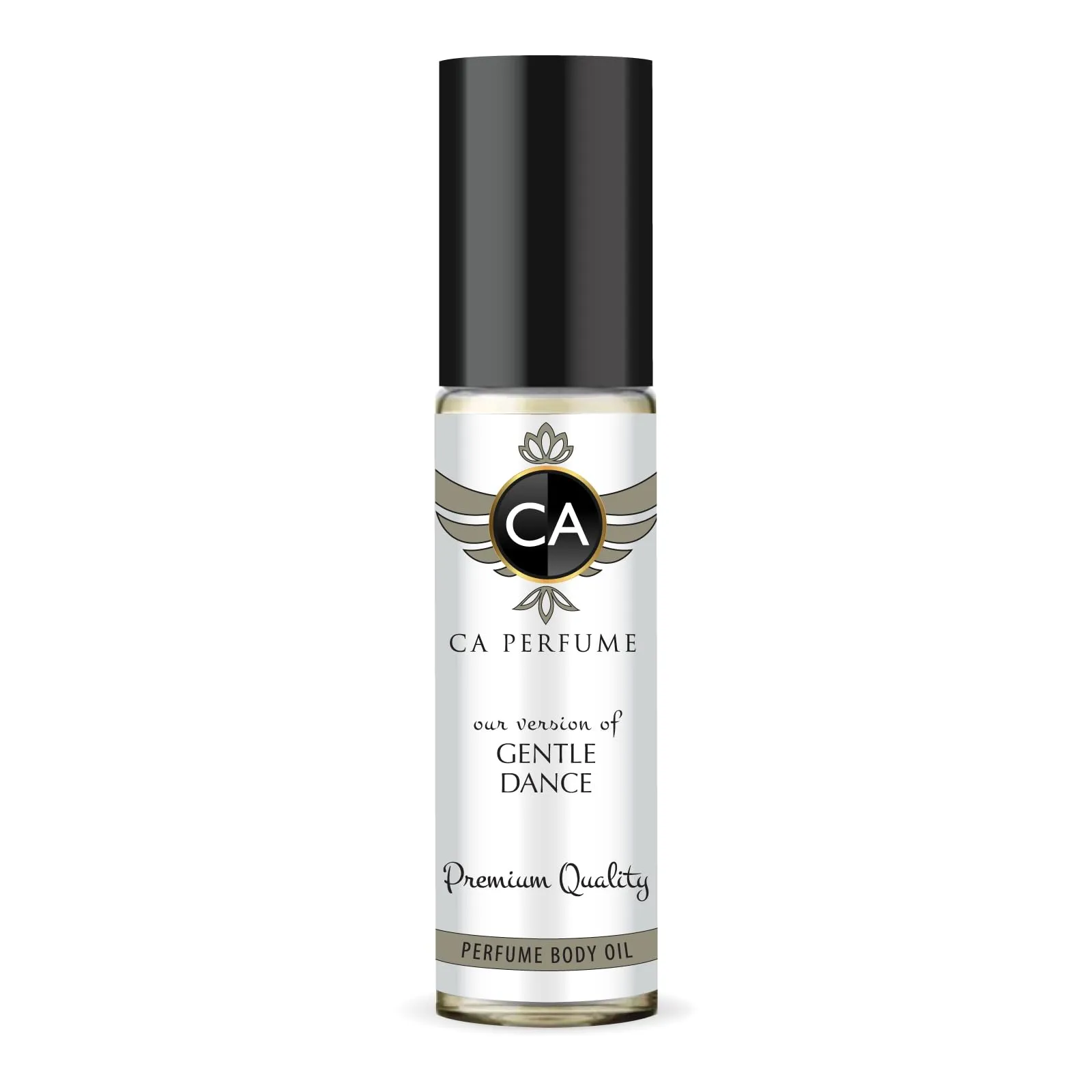 CA Perfume Impression of Gentle Dance For Women & Men Replica Fragrance Body Oil Dupes Alcohol-Free Essential Aromatherapy Sample Travel Size Concentrated Long Lasting Attar Roll-On 0.3 Fl Oz/10ml