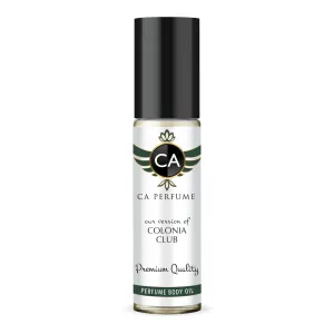 CA Perfume Impression of Parma Colonia Club For Women & Men Replica Fragrance Body Oil Dupes Alcohol-Free Grand Quality Sample Travel Size Concentrated Long Lasting Attar Roll-On 0.3 Fl Oz/10ml