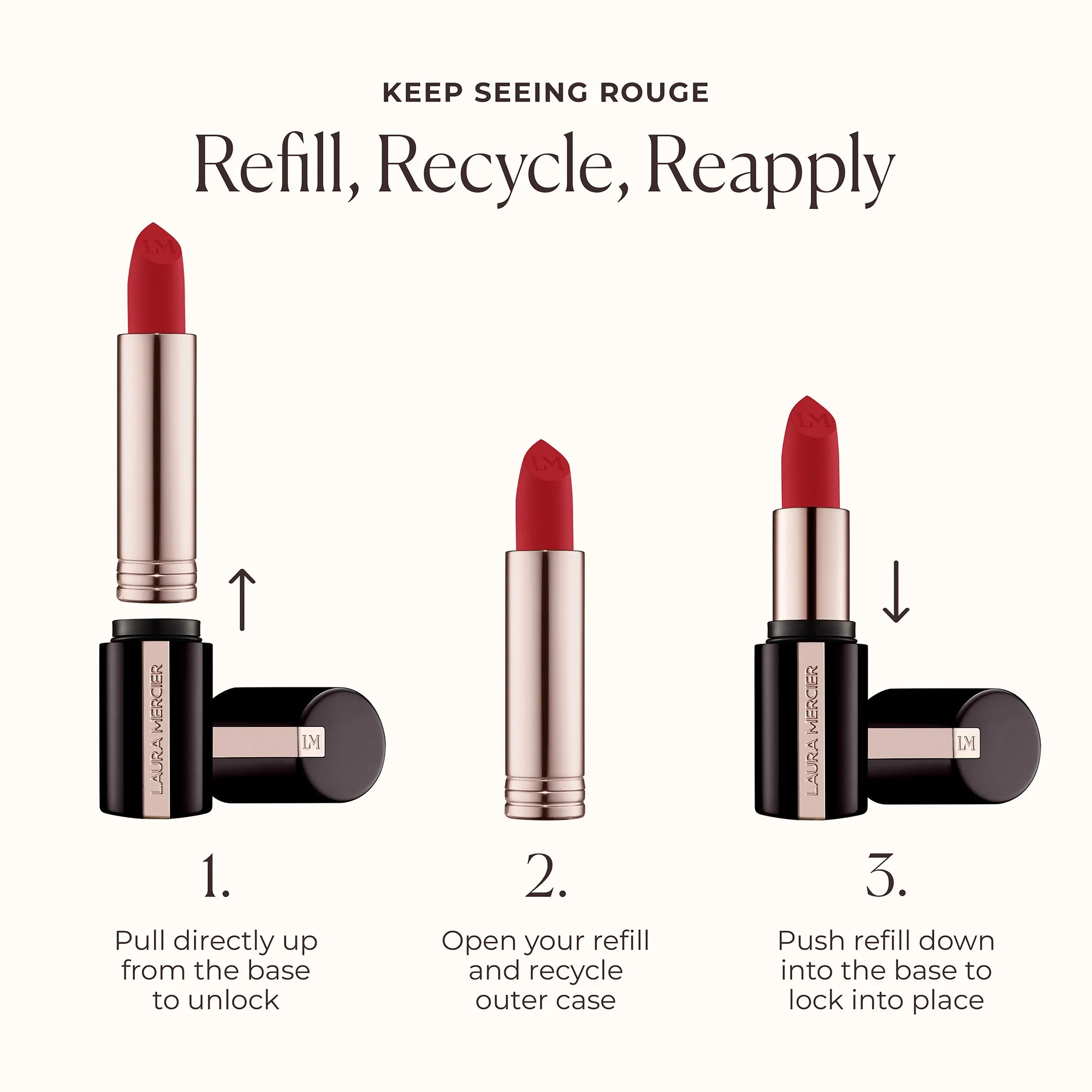 Caviar Smoothing Matte Refillable Lipstick