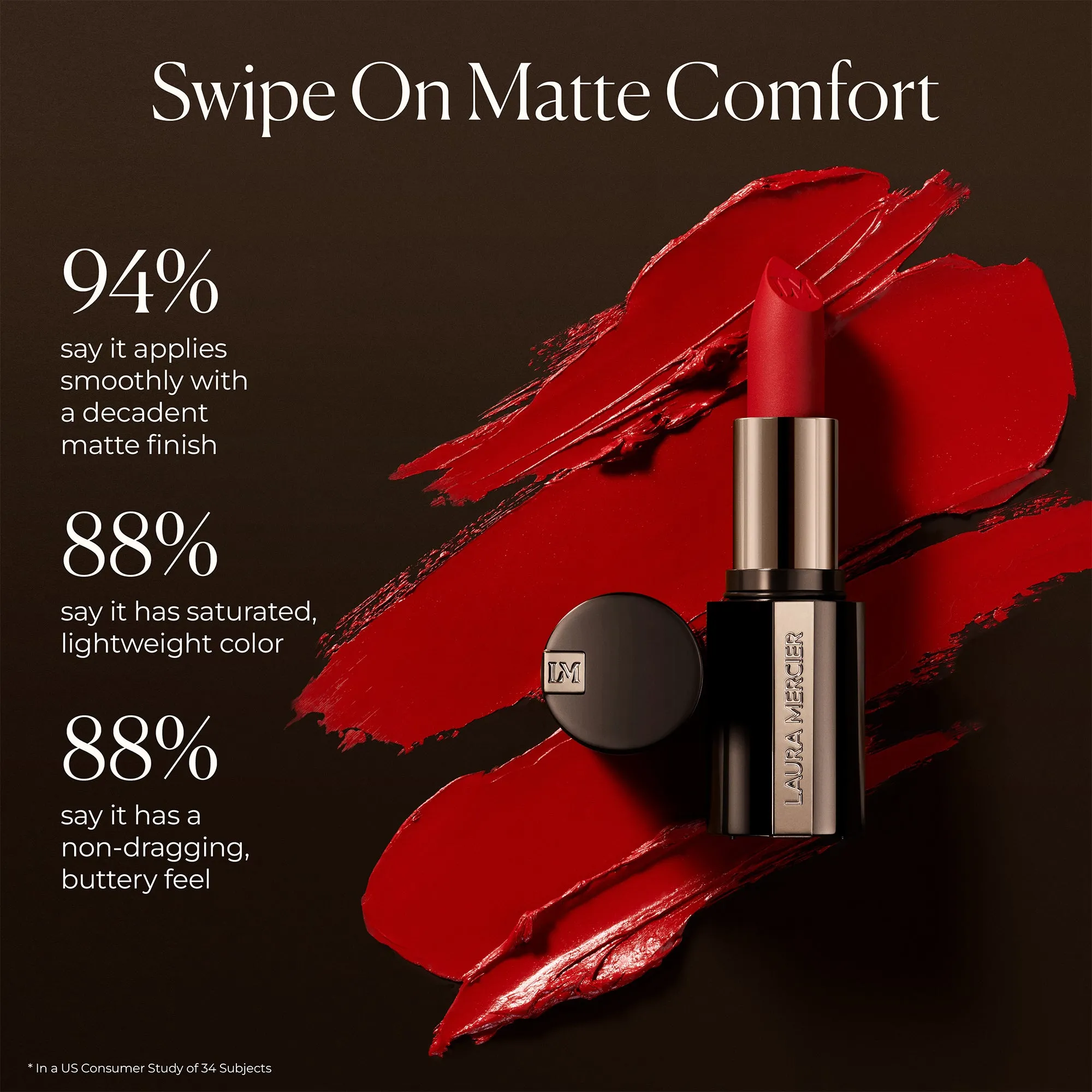 Caviar Smoothing Matte Refillable Lipstick