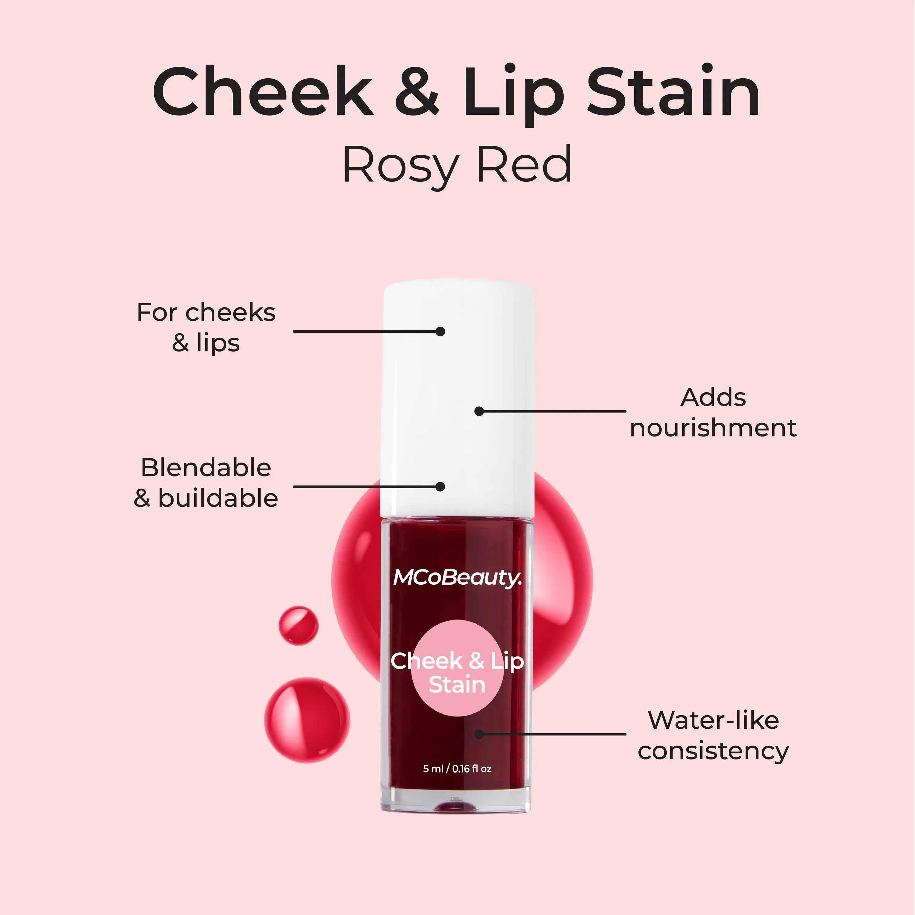 Cheek & Lip Stain 2-in-1 Liquid Tint