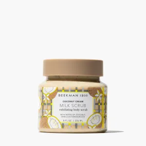 Coconut Cream Milk Scrub Oat & Goat Milk Exfoliating Body Polish