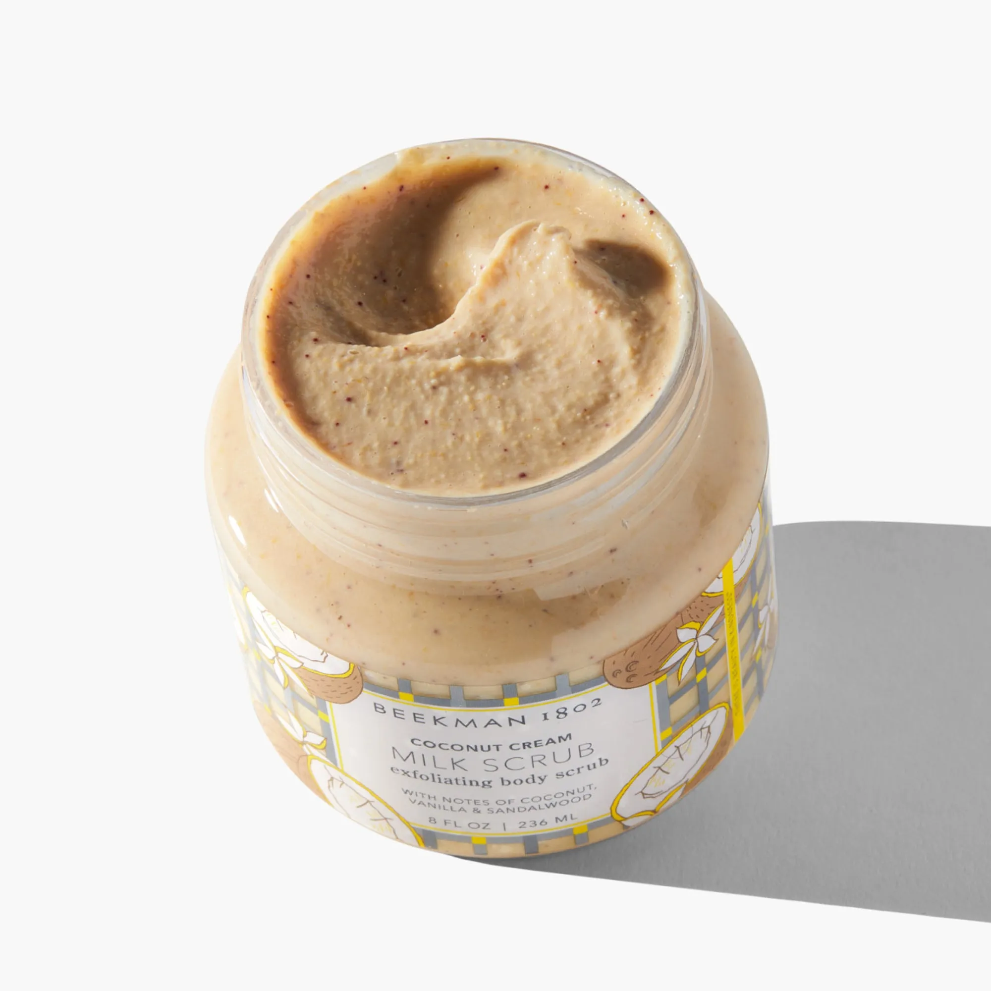 Coconut Cream Milk Scrub Oat & Goat Milk Exfoliating Body Polish