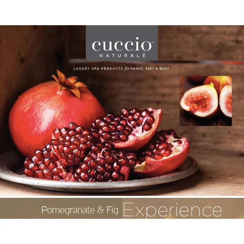 Cuccio - Extra Fine Sea Salt Scrub - Pomegranate & Fig 8 oz