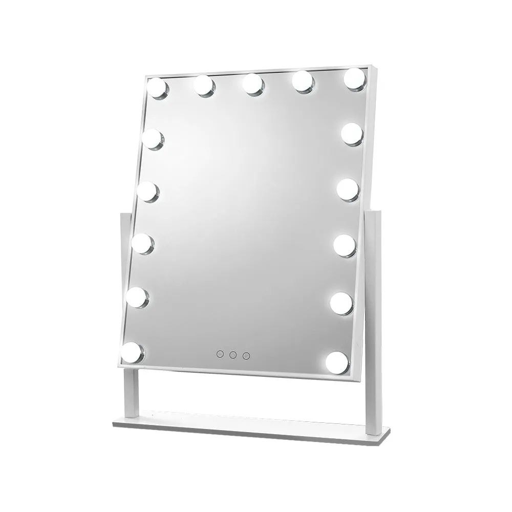 Dimmable LED Hollywood Makeup Mirror with Touch Control - Embellir