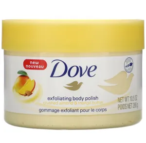 DOVE EXFOLIATING BODY POLISH (SCRUB)- CRUSHED ALMOND AND MANGO BUTTER