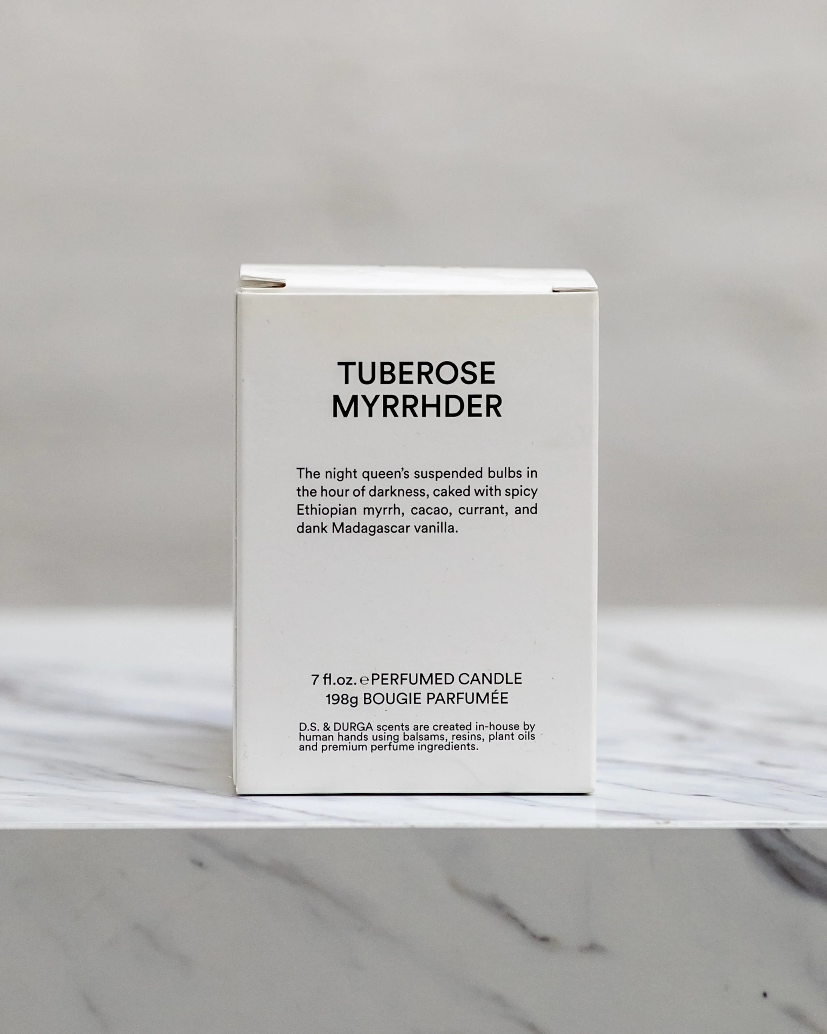D.S. & Durga Candle, Tuberose Myrrhder