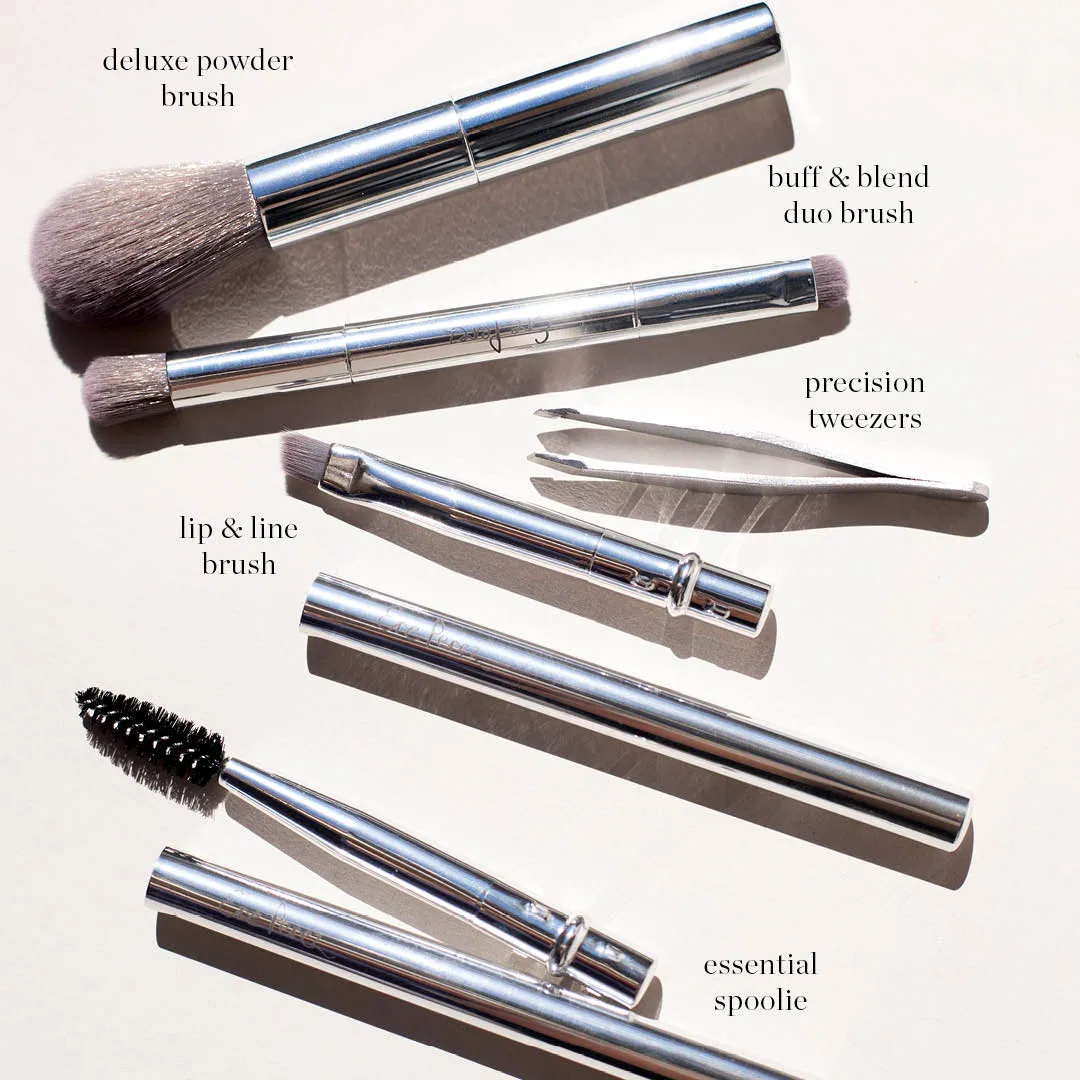 Eco Vegan Essential Brush Set -  Mini Tools