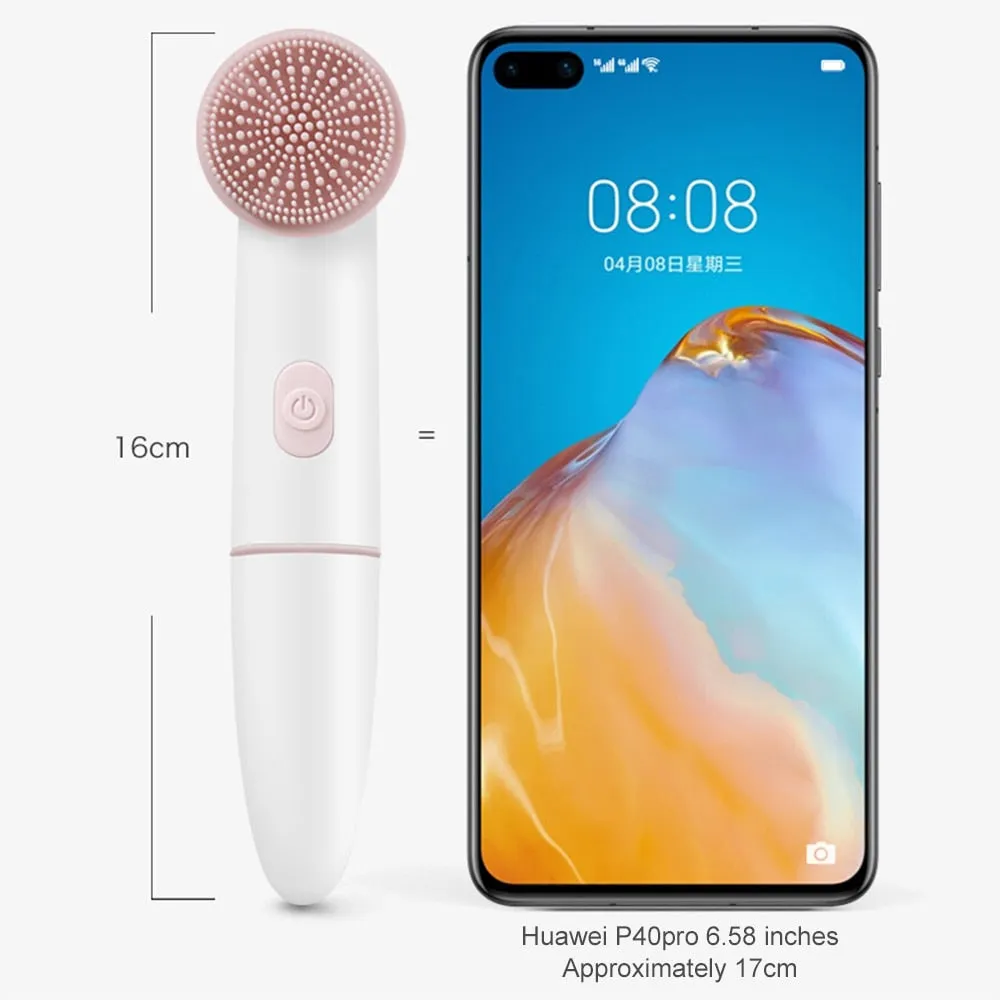 Electric Face Cleanser Facial Cleansing Skin Care Brush Face Vibrating Massager Deep Cleaning Brush for Masks Skin Care Beauty