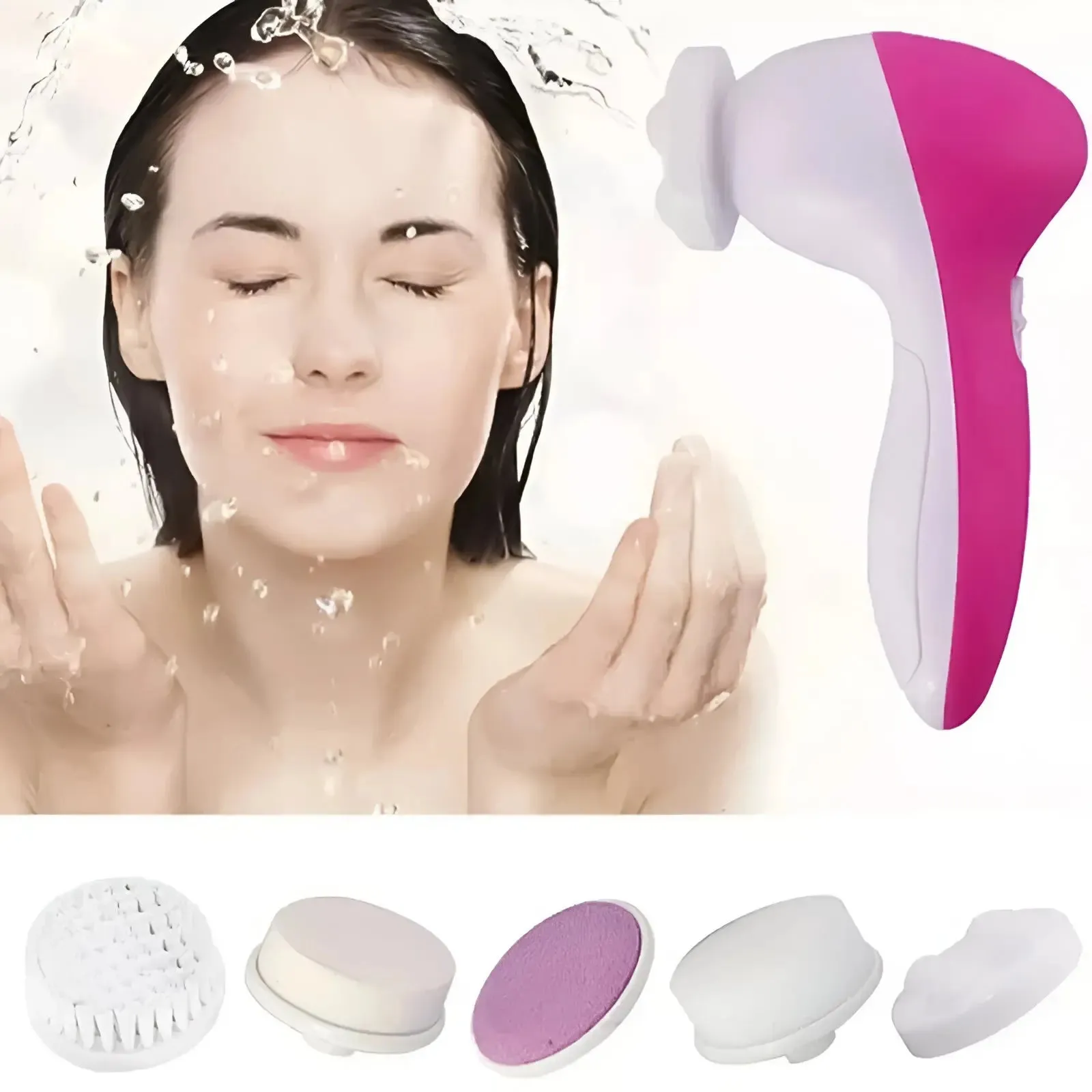 Electric Facial Wash Cleaning Brush