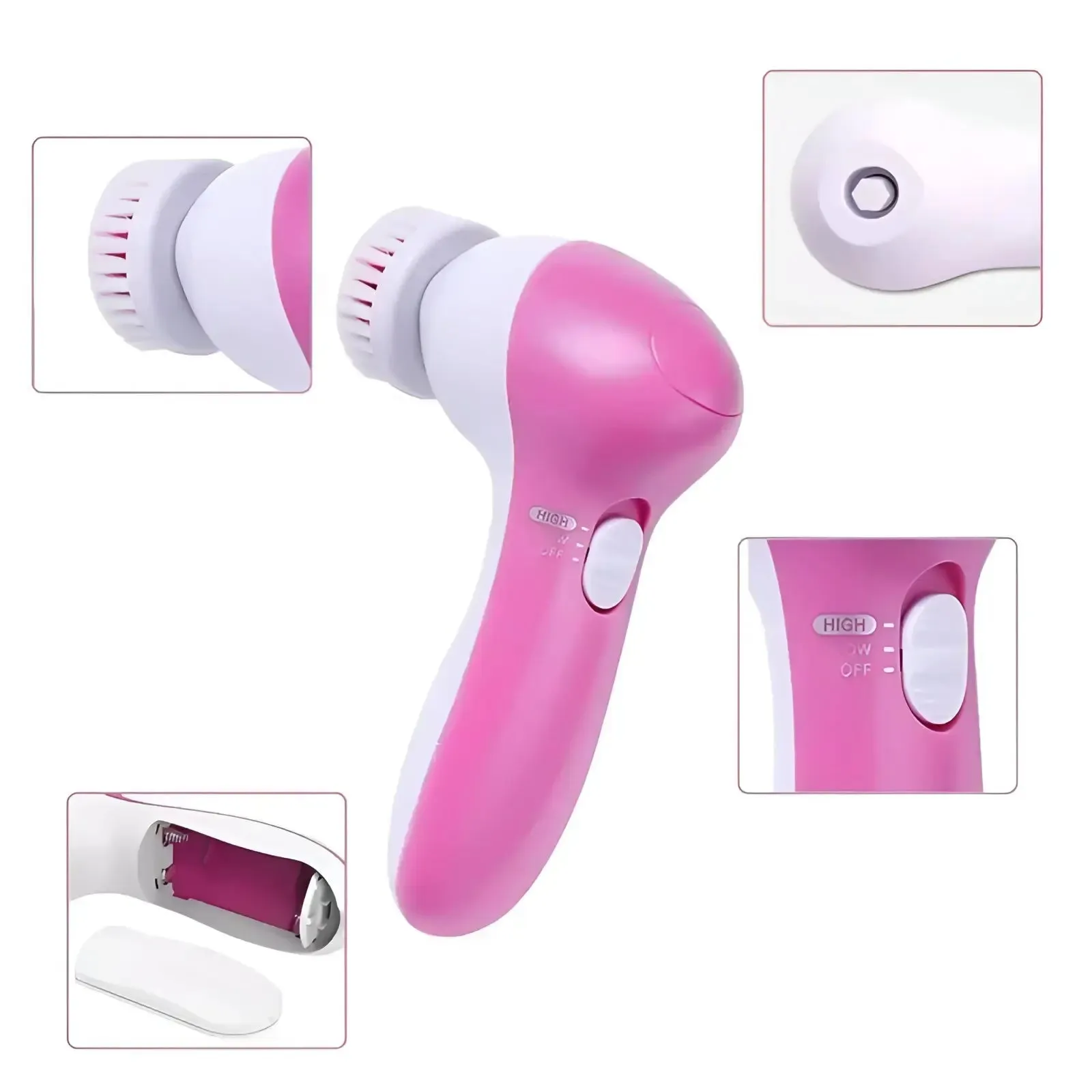 Electric Facial Wash Cleaning Brush
