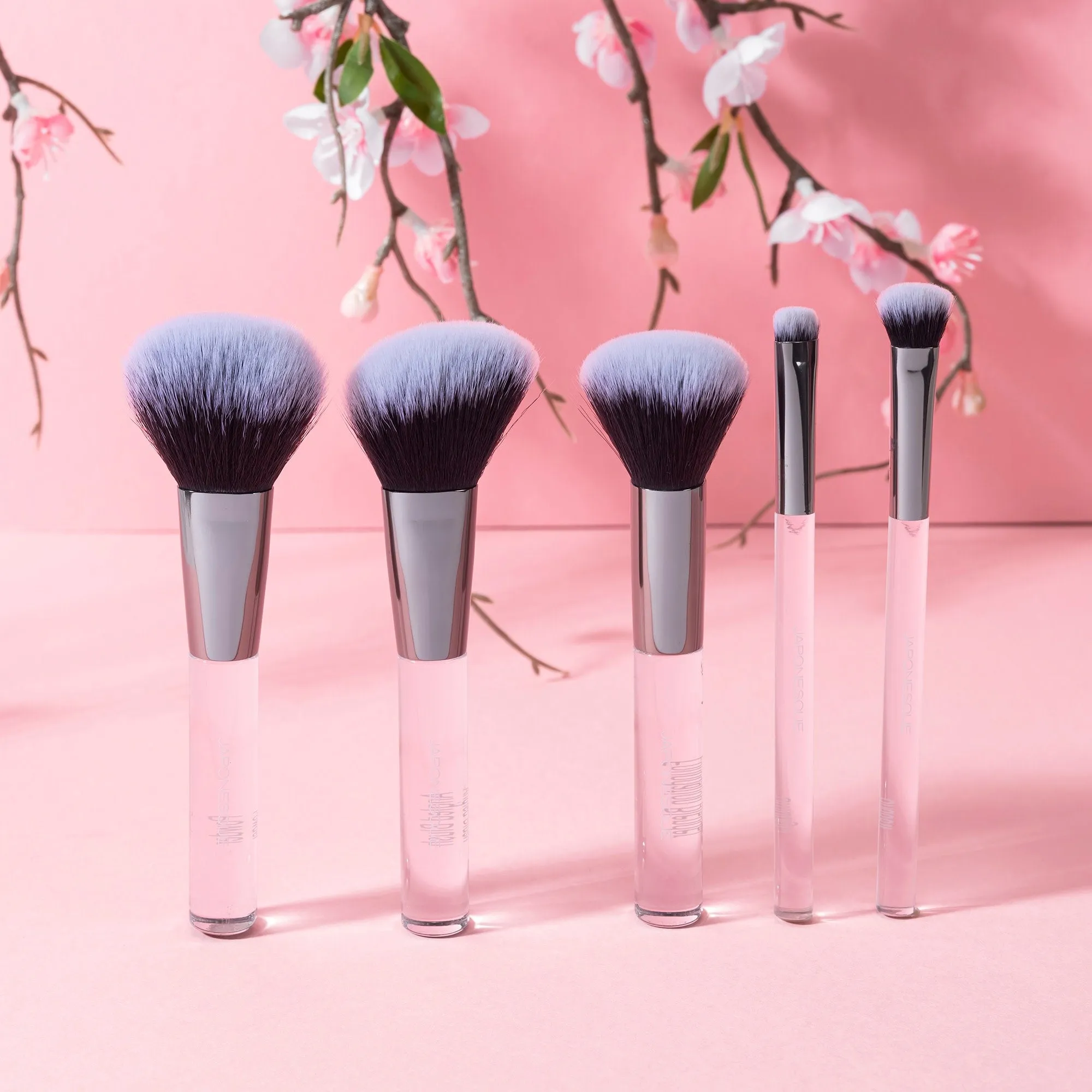 Elegant Travel Brush Set