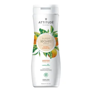Energizing Shower Gel, Super Leaves, 473 ml