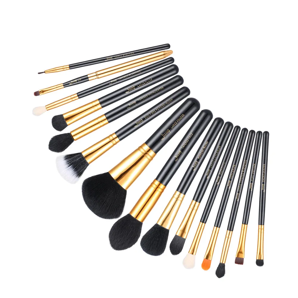 Essential 15 Pcs Makeup Brushes T093