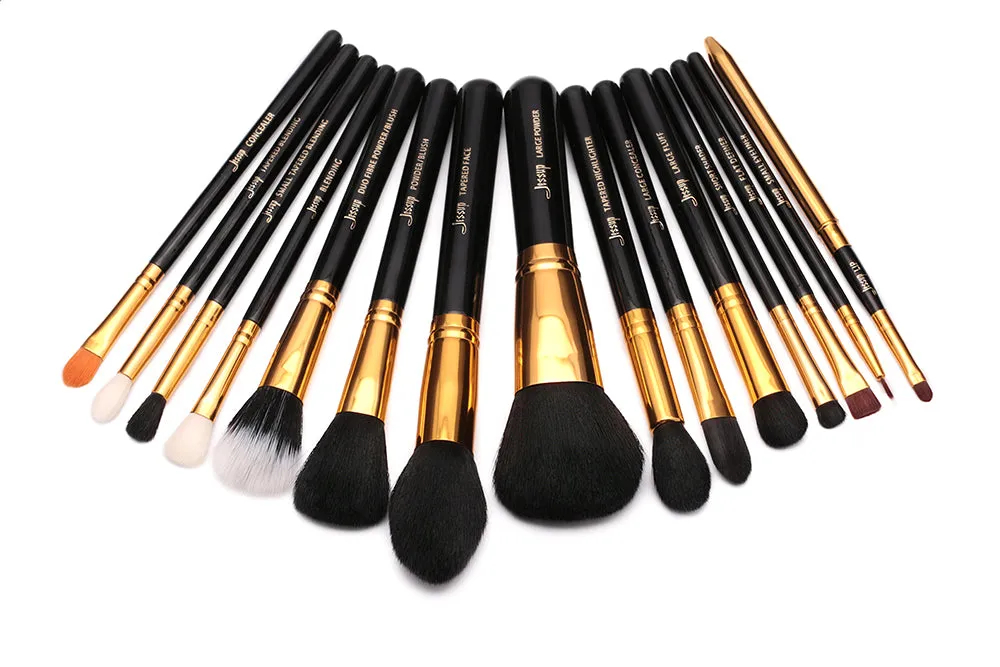 Essential 15 Pcs Makeup Brushes T093