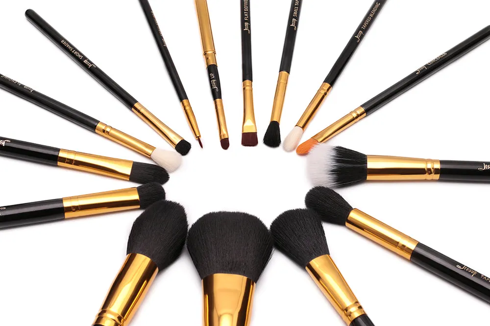 Essential 15 Pcs Makeup Brushes T093