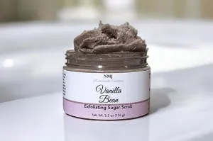 Exfoliating Sugar Scrub – Vanilla Bean, 5.5 oz