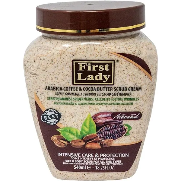 First Lady - Clarifying Exfoliating Scrub Cream for Face & Body - 540ml