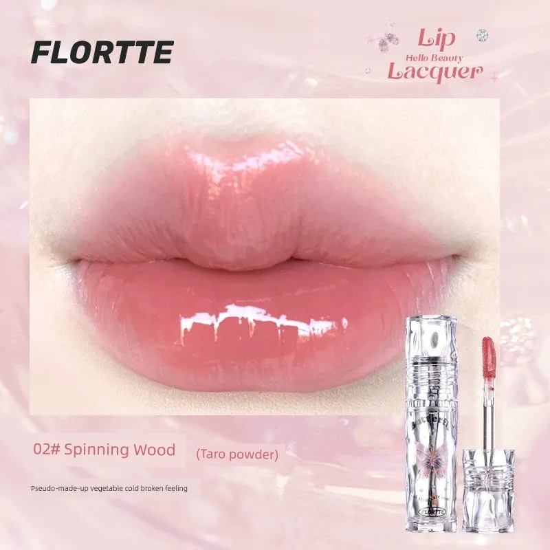 Flortte Water Light Raincoat No Stain on Cup Lip Oil