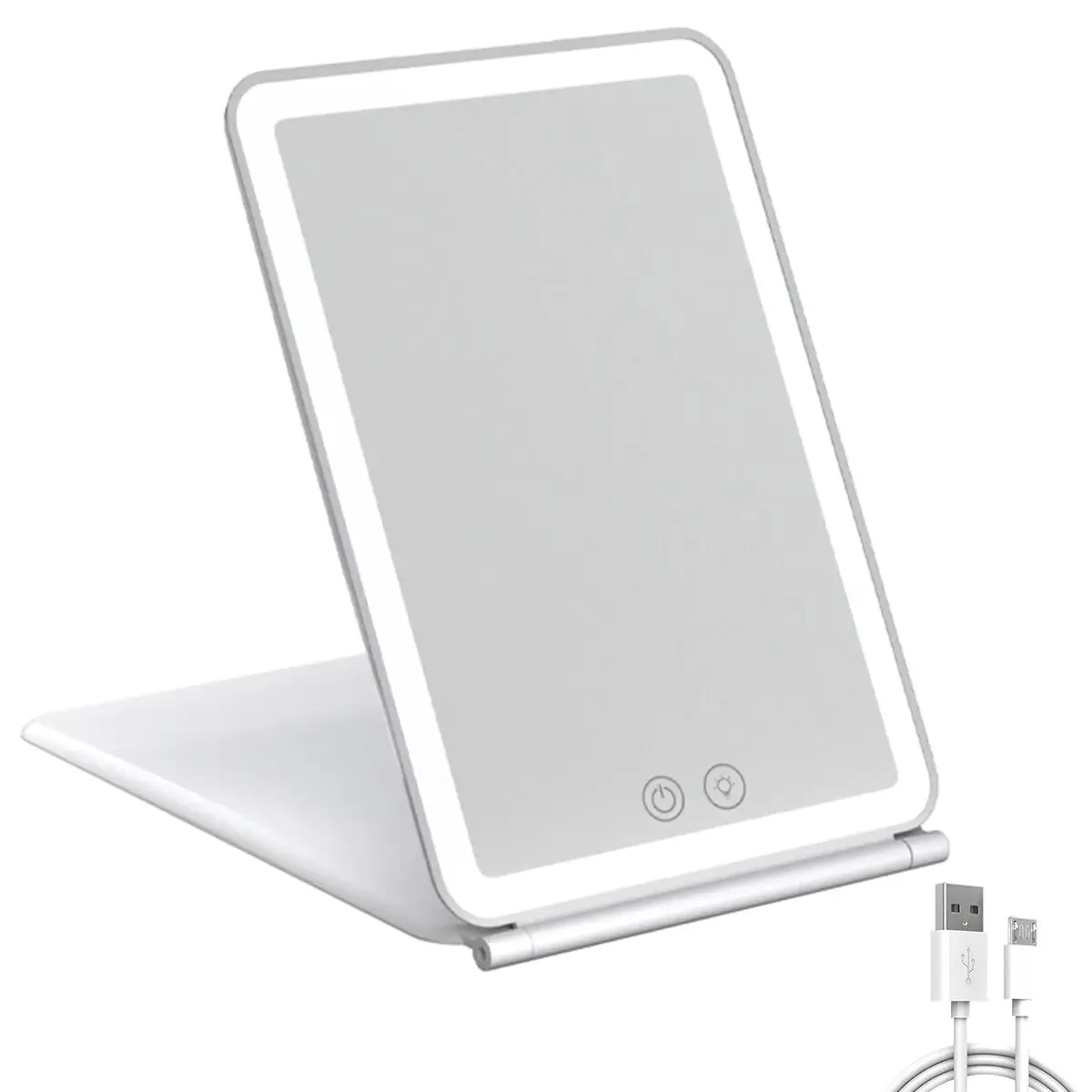 Foldable Makeup Mirror Touch Screen Makeup Mirror