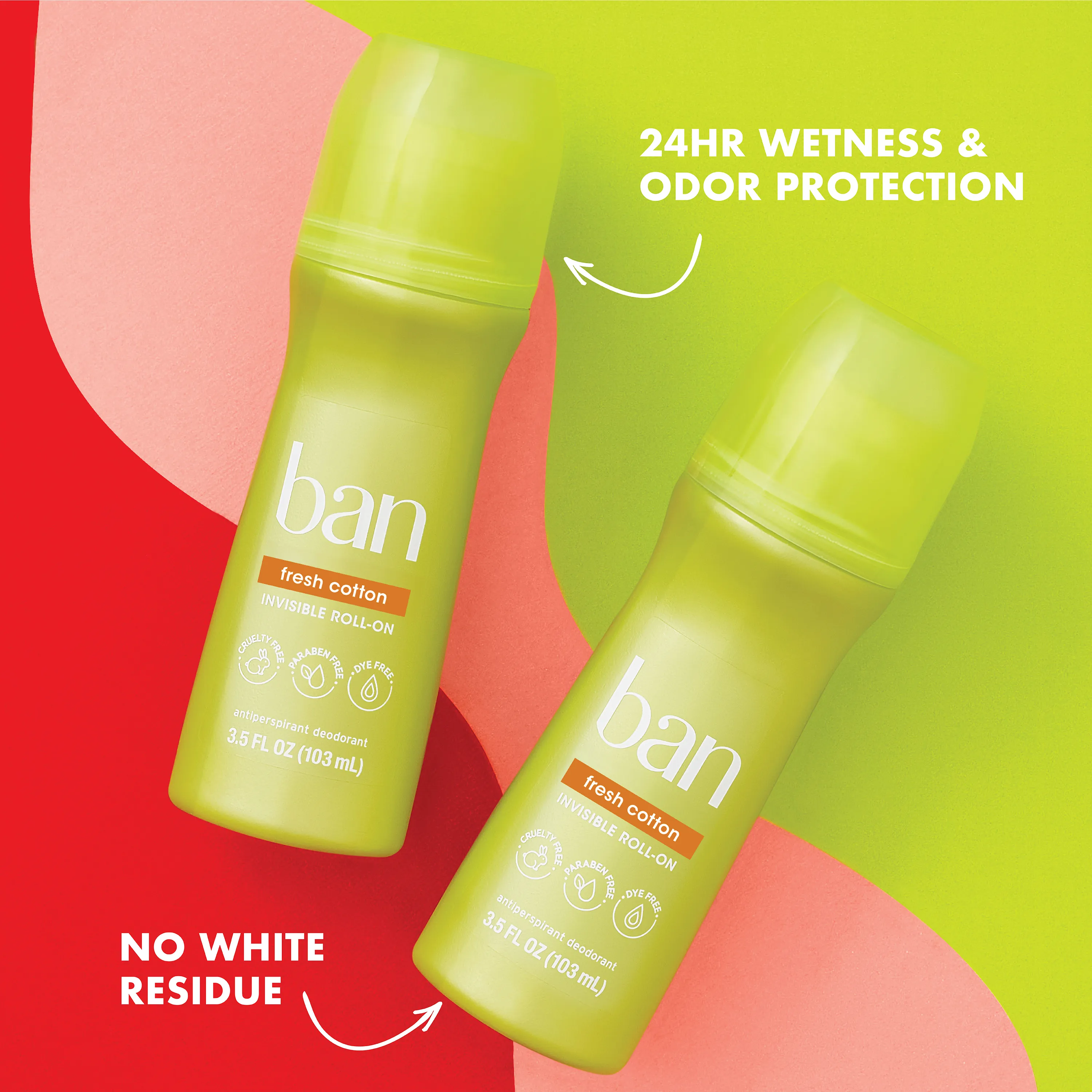 Fresh Cotton Roll-On Antiperspirant