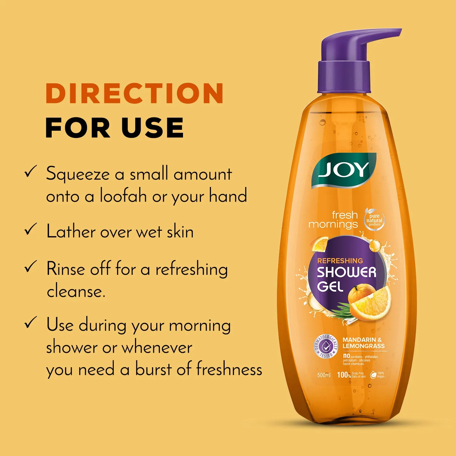 Fresh Morning Refreshing Vitamin C Shower Gel