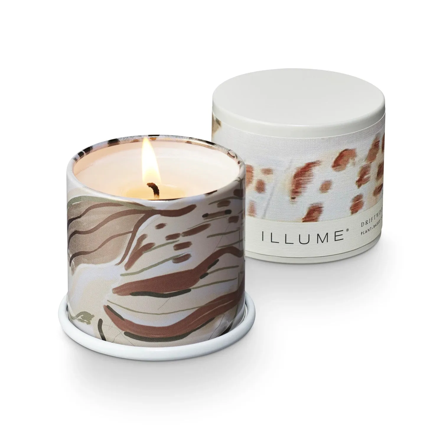 Illume Tin Candle: Driftwood