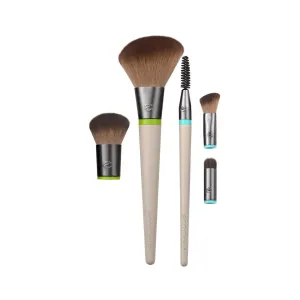 Interchangeables Daily Essentials Total Face Makeup Brush Kit x5
