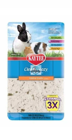 Kaytee Clean & Cozy Tahitian Vanilla Scent Bedding