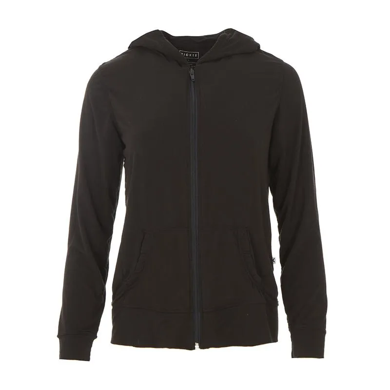 Kickee Pants Women's Solid Lightweight Hoodie