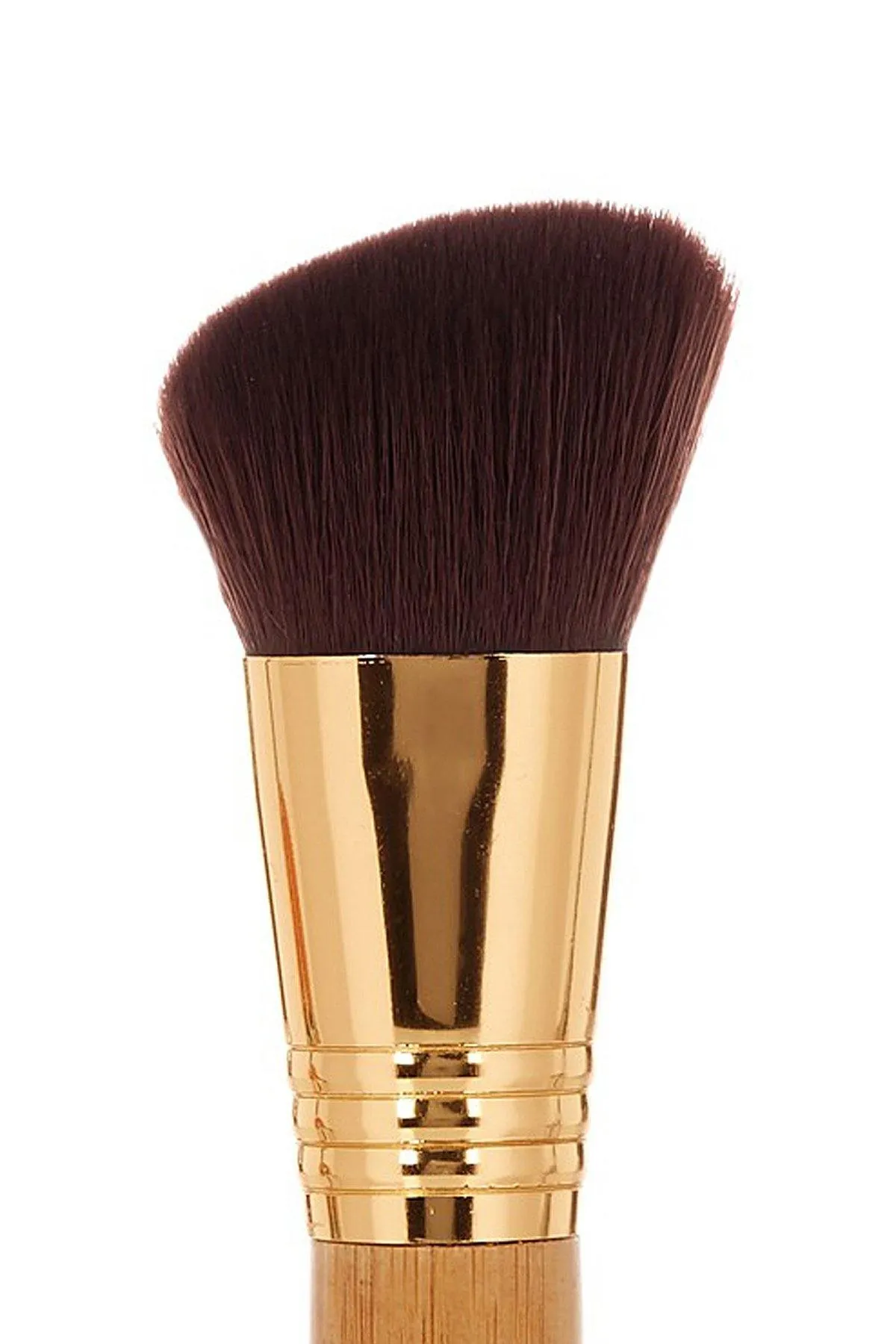 Large Angled Double End Bamboo Brush