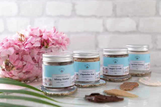 Liquorice Tea Body Scrub 90g | Anti-inflammatory and Anti-ageing