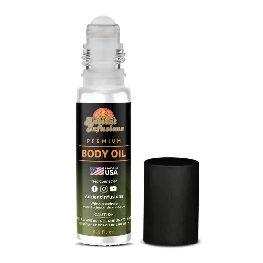 Luxury Obama Inspired Roll-On Perfume Body Oil by Ancient Infusions – Uncut & Alcohol-Free for Men