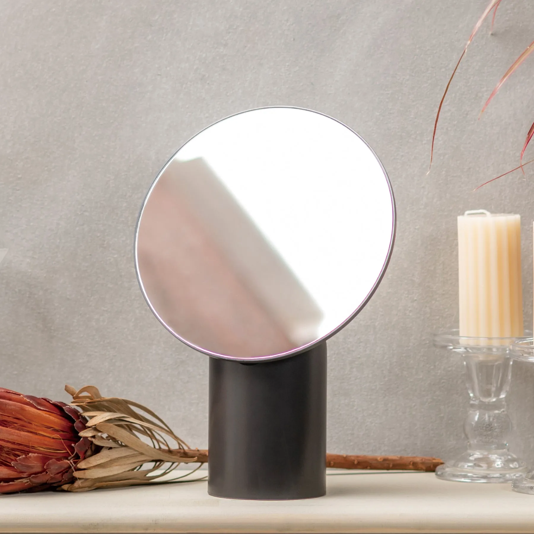 Makeup Mirror - Black