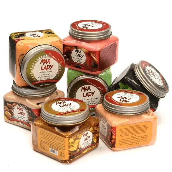 Max Lady Face & Body Scrub Pomegranate - 300ml