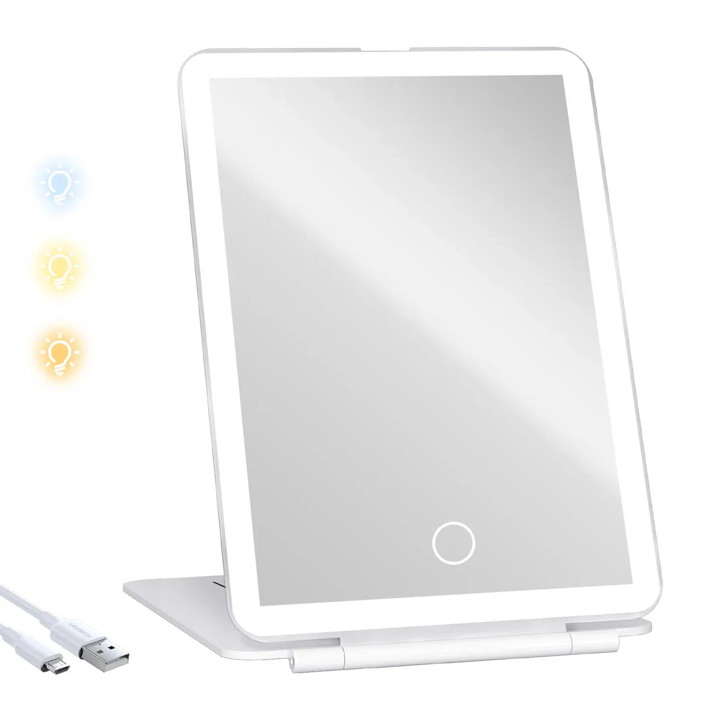 Mini Hollywood LED Travel Makeup Mirror