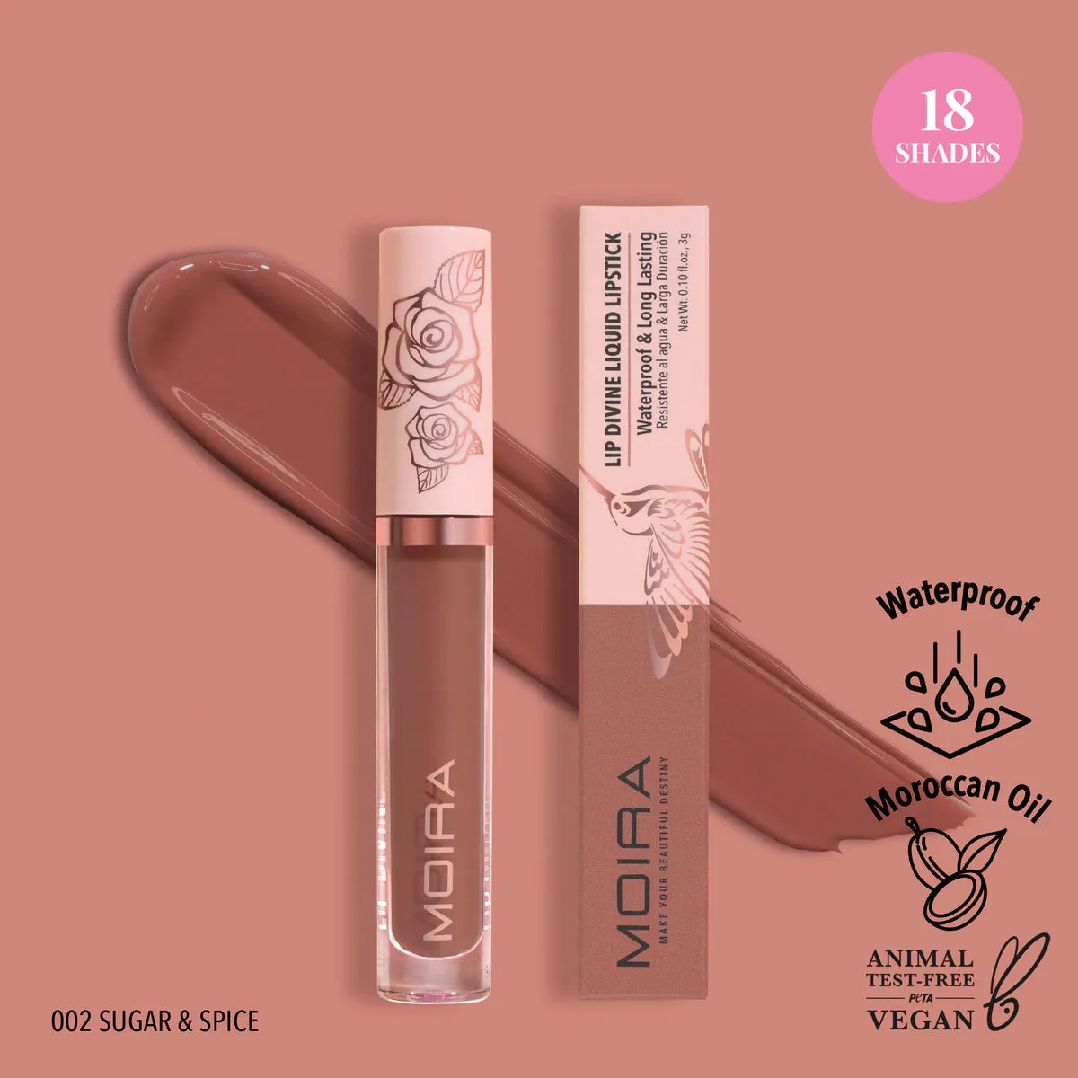 Moira Lip Divine Liquid Lipstick