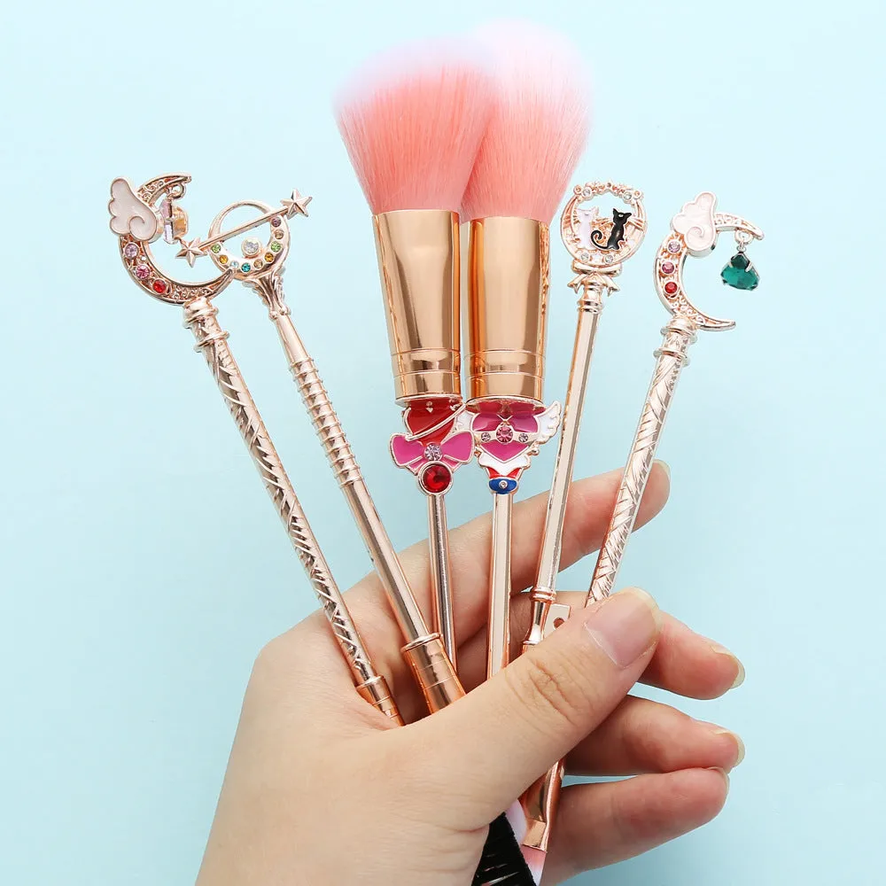 Moon Foundation Blending Makeup Brushes Kit